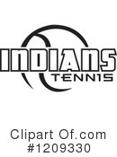 Tennis Clipart #1209330 by Johnny Sajem