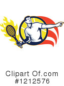 Tennis Clipart #1212576 by patrimonio