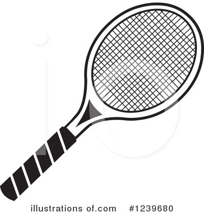Tennis Clipart #1239680 by Johnny Sajem