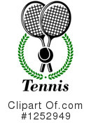 Tennis Clipart #1252949 by Vector Tradition SM