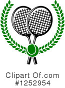 Tennis Clipart #1252954 by Vector Tradition SM