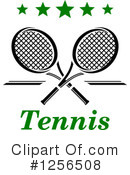 Tennis Clipart #1256508 by Vector Tradition SM