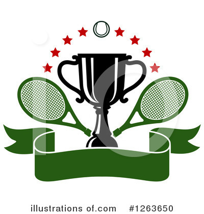 Royalty-Free (RF) Tennis Clipart Illustration by Vector Tradition SM - Stock Sample #1263650