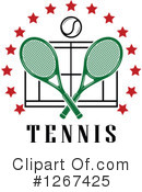 Tennis Clipart #1267425 by Vector Tradition SM