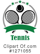 Tennis Clipart #1271055 by Vector Tradition SM