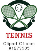 Tennis Clipart #1279905 by Vector Tradition SM