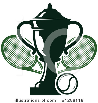 Royalty-Free (RF) Tennis Clipart Illustration by Vector Tradition SM - Stock Sample #1288118