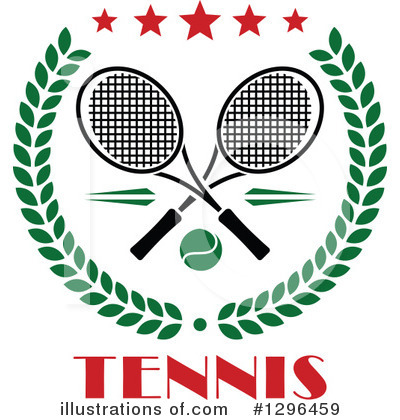 Royalty-Free (RF) Tennis Clipart Illustration by Vector Tradition SM - Stock Sample #1296459