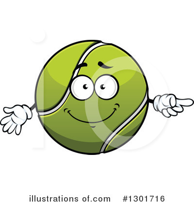 Royalty-Free (RF) Tennis Clipart Illustration by Vector Tradition SM - Stock Sample #1301716