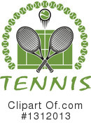 Tennis Clipart #1312013 by Vector Tradition SM
