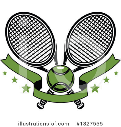 Royalty-Free (RF) Tennis Clipart Illustration by Vector Tradition SM - Stock Sample #1327555