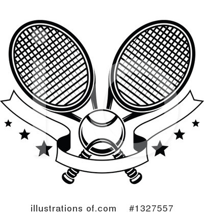 Royalty-Free (RF) Tennis Clipart Illustration by Vector Tradition SM - Stock Sample #1327557