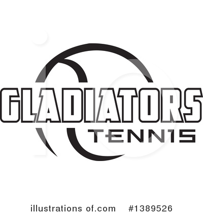 Royalty-Free (RF) Tennis Clipart Illustration by Johnny Sajem - Stock Sample #1389526
