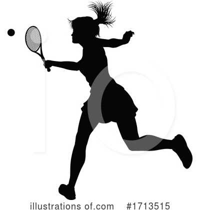 Royalty-Free (RF) Tennis Clipart Illustration by AtStockIllustration - Stock Sample #1713515