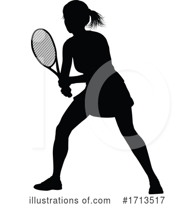 Royalty-Free (RF) Tennis Clipart Illustration by AtStockIllustration - Stock Sample #1713517