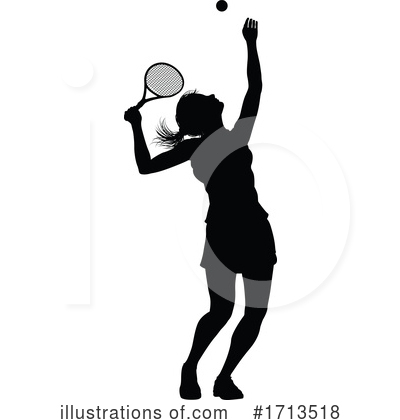 Royalty-Free (RF) Tennis Clipart Illustration by AtStockIllustration - Stock Sample #1713518