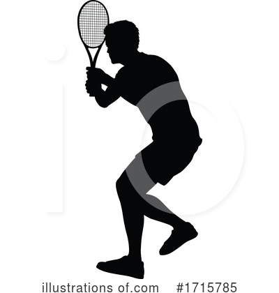 Royalty-Free (RF) Tennis Clipart Illustration by AtStockIllustration - Stock Sample #1715785