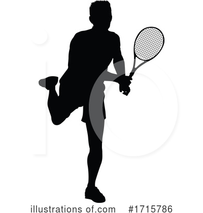Royalty-Free (RF) Tennis Clipart Illustration by AtStockIllustration - Stock Sample #1715786