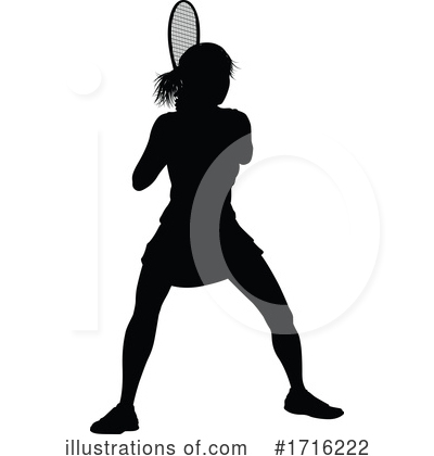 Royalty-Free (RF) Tennis Clipart Illustration by AtStockIllustration - Stock Sample #1716222
