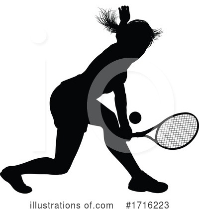 Royalty-Free (RF) Tennis Clipart Illustration by AtStockIllustration - Stock Sample #1716223