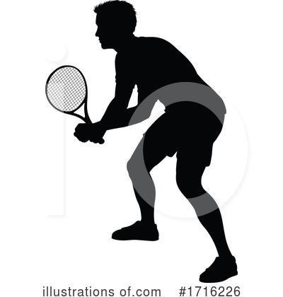 Royalty-Free (RF) Tennis Clipart Illustration by AtStockIllustration - Stock Sample #1716226