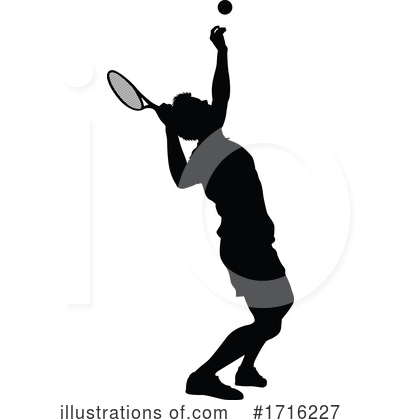 Royalty-Free (RF) Tennis Clipart Illustration by AtStockIllustration - Stock Sample #1716227
