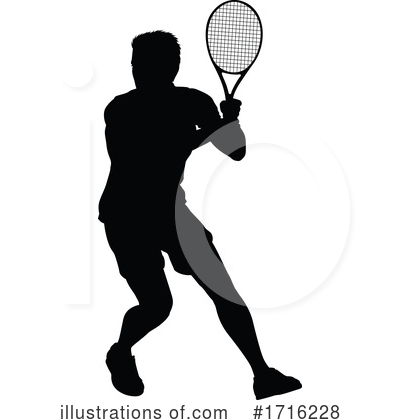 Royalty-Free (RF) Tennis Clipart Illustration by AtStockIllustration - Stock Sample #1716228