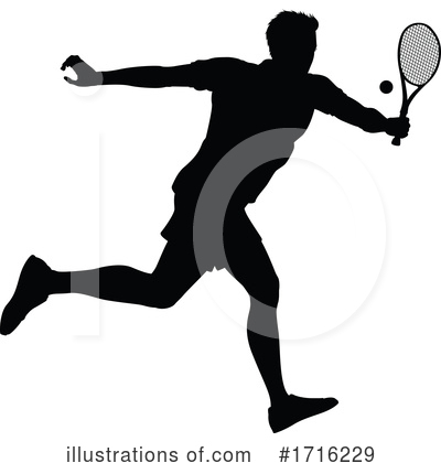 Royalty-Free (RF) Tennis Clipart Illustration by AtStockIllustration - Stock Sample #1716229