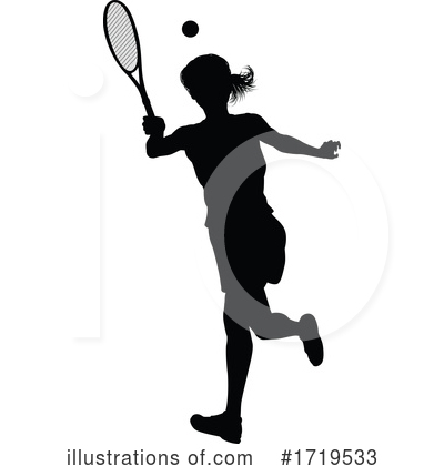 Royalty-Free (RF) Tennis Clipart Illustration by AtStockIllustration - Stock Sample #1719533