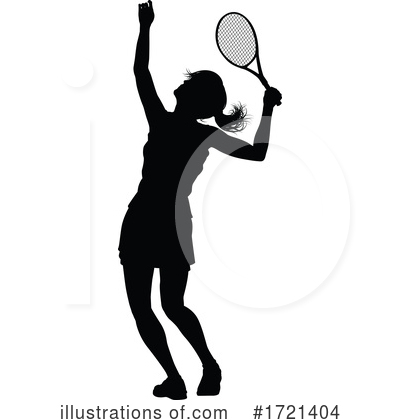 Royalty-Free (RF) Tennis Clipart Illustration by AtStockIllustration - Stock Sample #1721404