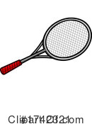 Tennis Clipart #1742321 by Hit Toon