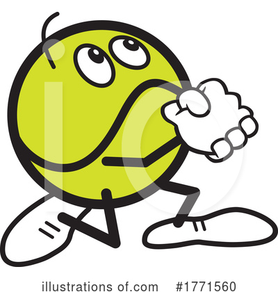 Tennis Clipart #1771560 by Johnny Sajem