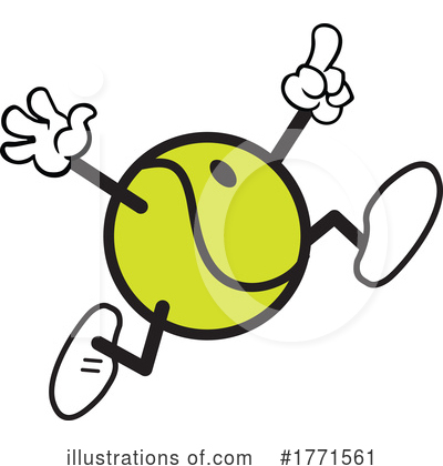 Tennis Clipart #1771561 by Johnny Sajem