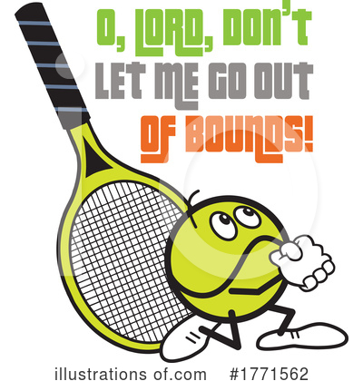 Tennis Clipart #1771562 by Johnny Sajem