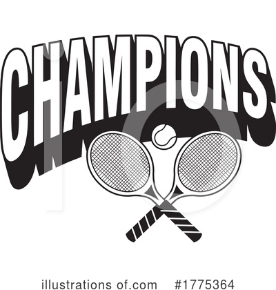 Tennis Clipart #1775364 by Johnny Sajem