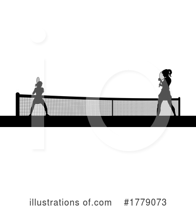 Royalty-Free (RF) Tennis Clipart Illustration by AtStockIllustration - Stock Sample #1779073