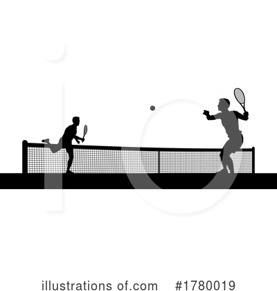 Royalty-Free (RF) Tennis Clipart Illustration by AtStockIllustration - Stock Sample #1780019