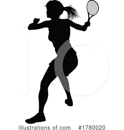 Royalty-Free (RF) Tennis Clipart Illustration by AtStockIllustration - Stock Sample #1780020
