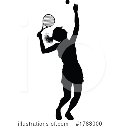 Royalty-Free (RF) Tennis Clipart Illustration by AtStockIllustration - Stock Sample #1783000