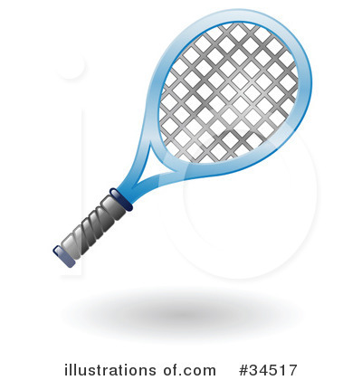 Tennis Clipart #34517 by AtStockIllustration