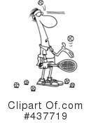 Tennis Clipart #437719 by toonaday