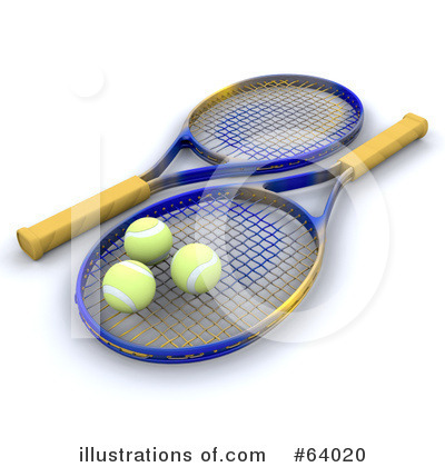 Tennis Clipart #64020 by KJ Pargeter