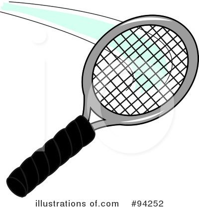 Royalty-Free (RF) Tennis Clipart Illustration by Pams Clipart - Stock Sample #94252
