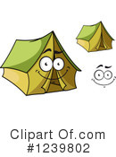 Tent Clipart #1239802 by Vector Tradition SM