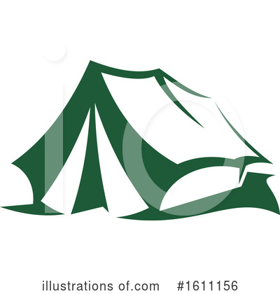 Royalty-Free (RF) Tent Clipart Illustration by Vector Tradition SM - Stock Sample #1611156