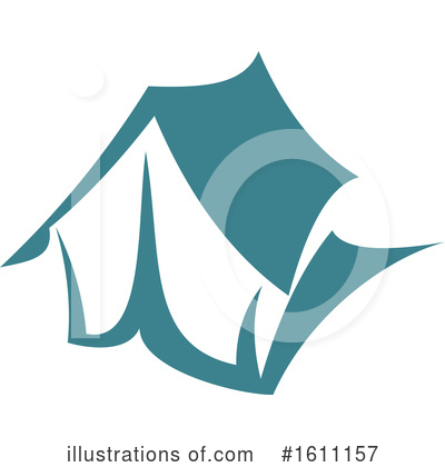 Royalty-Free (RF) Tent Clipart Illustration by Vector Tradition SM - Stock Sample #1611157