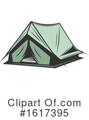 Tent Clipart #1617395 by Vector Tradition SM