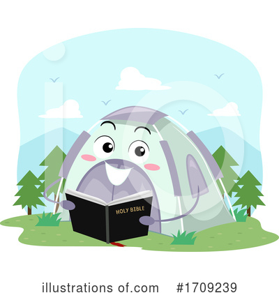 Royalty-Free (RF) Tent Clipart Illustration by BNP Design Studio - Stock Sample #1709239
