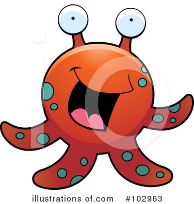 Royalty-Free (RF) Tentacles Clipart Illustration by Cory Thoman - Stock Sample #102963