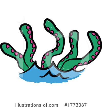 Sea Monster Clipart #1773087 by Prawny